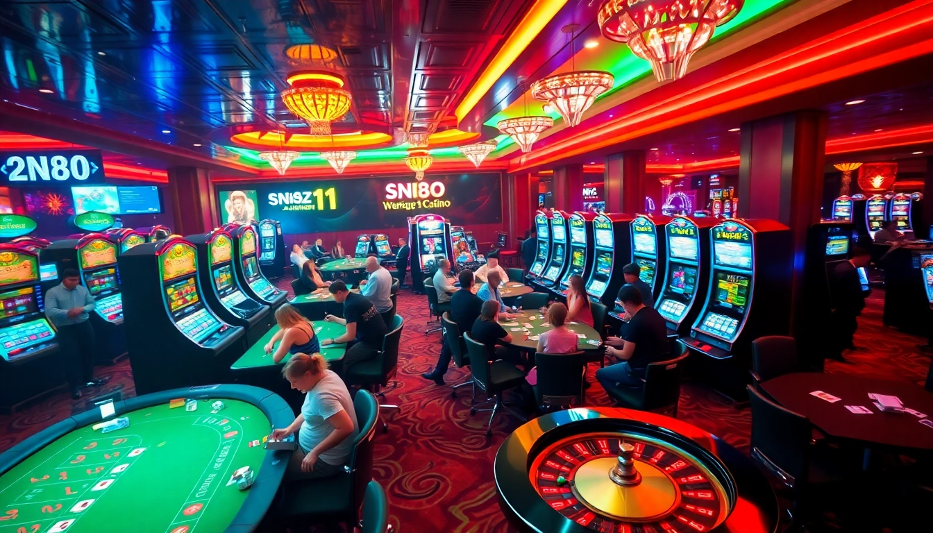 Experience the thrill of winning at SN88 with vibrant casino games like poker and slot machines.