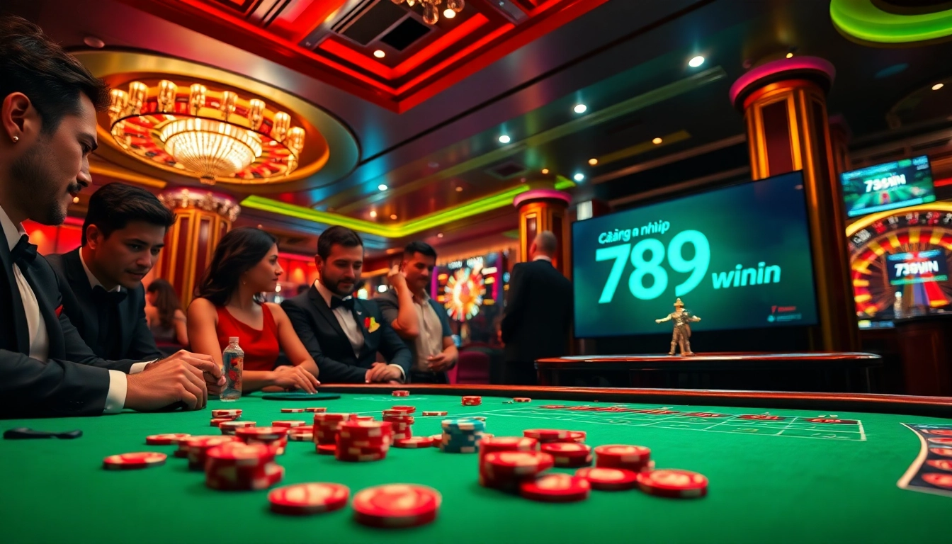 Experience the thrill of high-stakes poker as you đăng nhập 789win to join the action at our upscale casino.